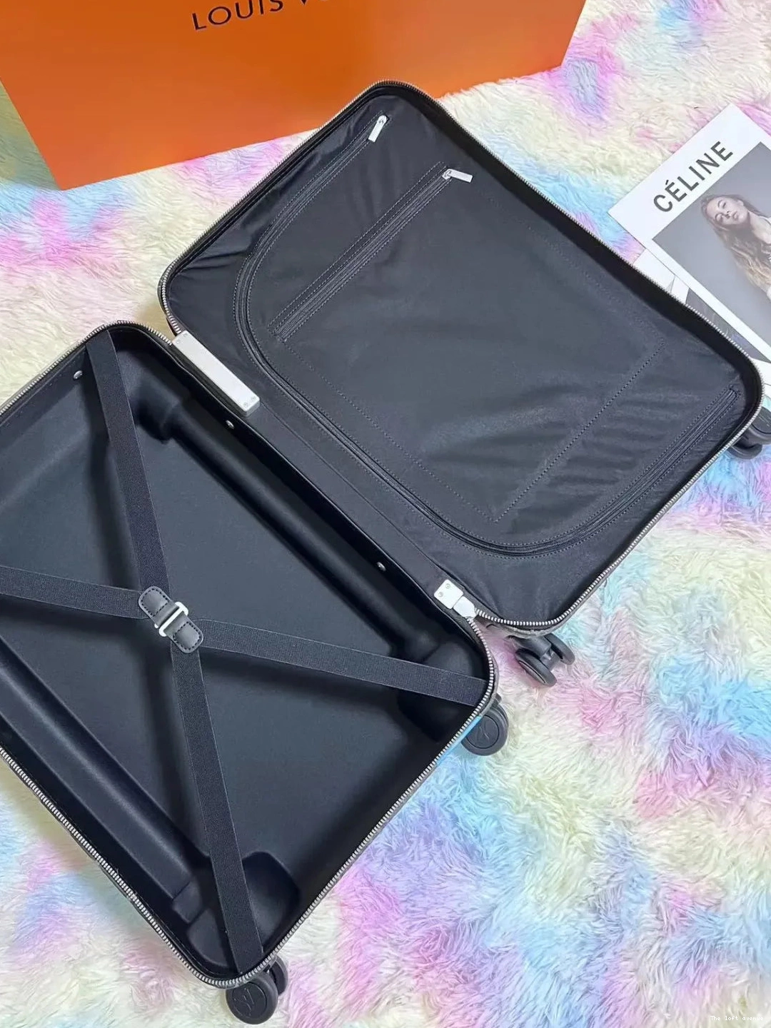 CUSTOM CABIN ECLIPSE 37L 55 SUITCASE HORIZON SUNRISE 0503